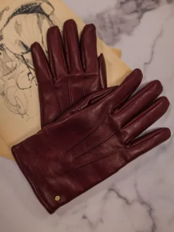 Gants Homme - Bordeaux