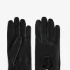 Gants Pilote Femme - Noir