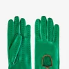 Gants Pilote Femme - Vert / Naturel