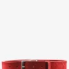 LaCeinture Magnifique Nubuck - 30mm - Rouge Carmin