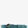 LaCeinture Magnifique Nubuck - 25mm - Bleu Piscine