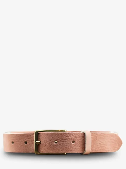 LaCeinture Magnifique Nubuck - 30mm - Rose Poudré
