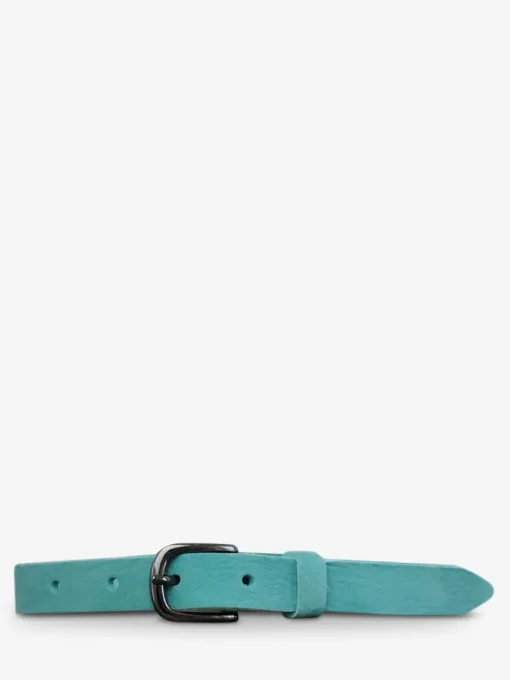 LaCeinture Magnifique Nubuck - 20mm - Turquoise
