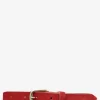 LaCeinture Magnifique Nubuck - 20mm - Rouge Carmin