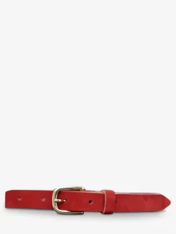 LaCeinture Magnifique Nubuck - 20mm - Rouge Carmin