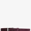 LaCeinture Magnifique Nubuck - 20mm - Prune