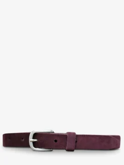 LaCeinture Magnifique Nubuck - 20mm - Prune