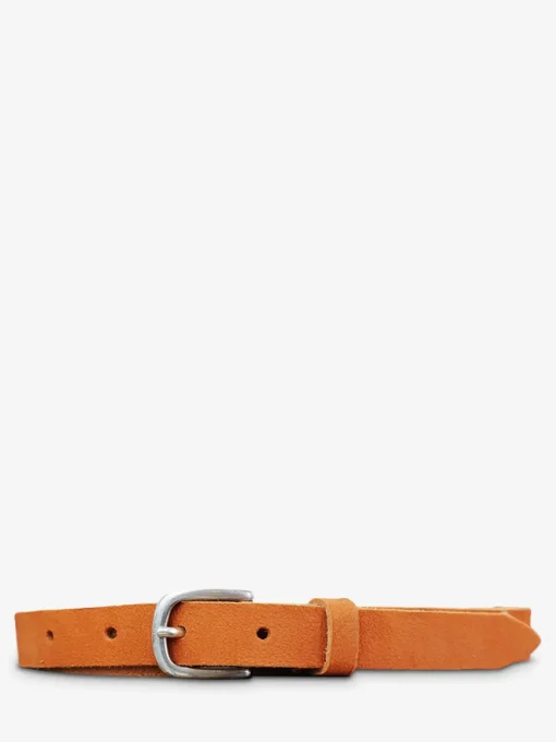 LaCeinture Magnifique Nubuck - 20mm - Orange