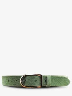 LaCeinture Magnifique Nubuck - 25mm - Vert Amande