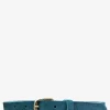 LaCeinture Magnifique Nubuck - 20mm - Bleu Piscine