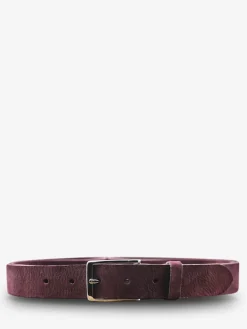 LaCeinture Magnifique Nubuck - 30mm - Prune