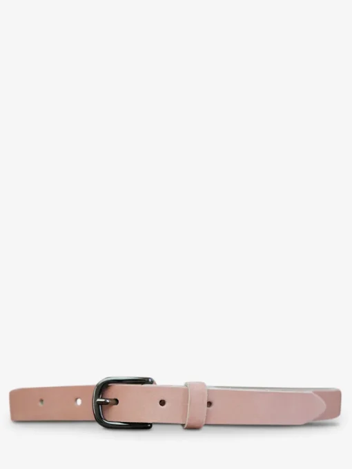 LaCeinture Magnifique Nubuck - 20mm - Rose Poudré