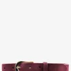 LaCeinture Magnifique Nubuck - 25mm - Prune