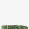 LaCeinture Magnifique Nubuck - 30mm - Vert Amande