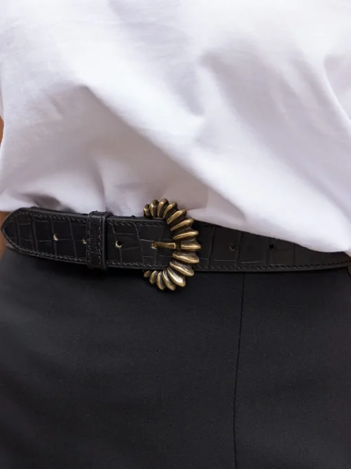 LaCeinture Zélie Héritage - Noir De Jais