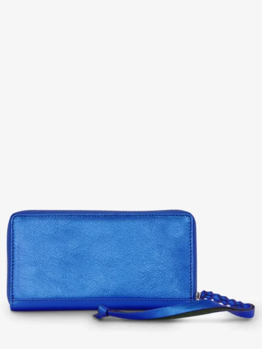 LePortefeuille Charlotte Ultraviolet - Bleu Électrique