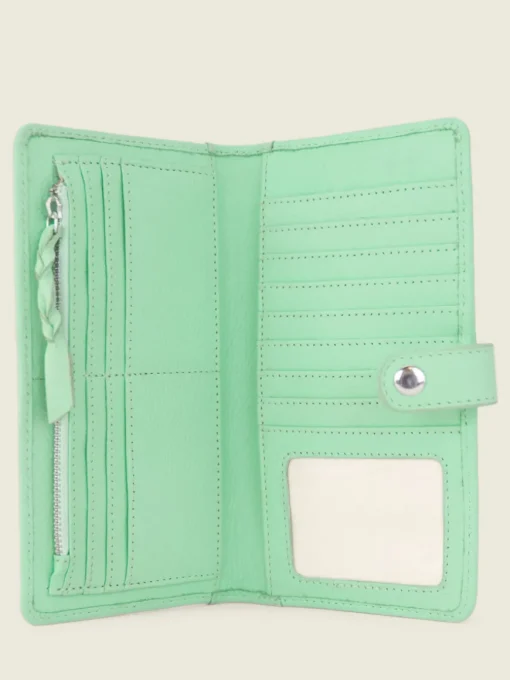 LePortefeuille Charlotte N°2 Pastel - Menthe