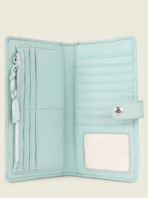LePortefeuille Charlotte N°2 Pastel - Bleuet