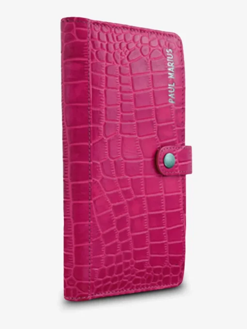 LePortefeuille Charlotte N°2 Alligator Cocktail - Tourmaline