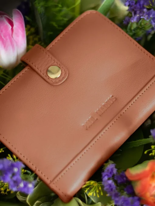 LePortefeuille Jeanne Art Déco - Caramel