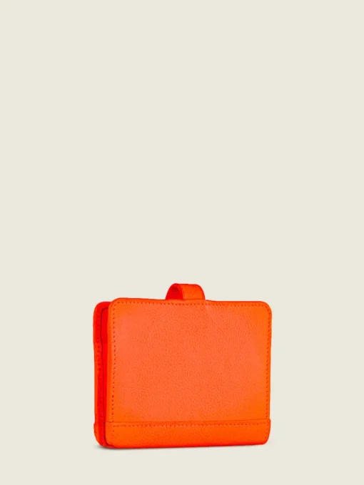 LePortefeuille Jeanne Néon - Orange