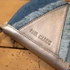 LePortefeuille Manon - Denim / Acier