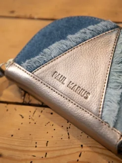 LePortefeuille Manon - Denim / Acier