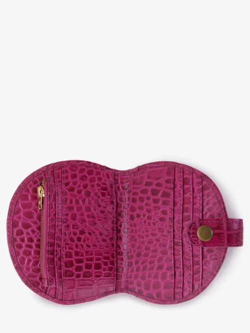 LePortefeuille Manon N°2 Alligator - Tourmaline