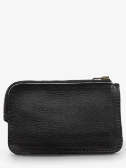 LePorte-monnaie AUGUSTIN - Noir Huilé