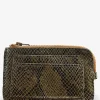 LePorte-monnaie AUGUSTIN Python - Kaki