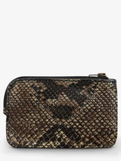 LePorte-monnaie AUGUSTIN Python - Noir