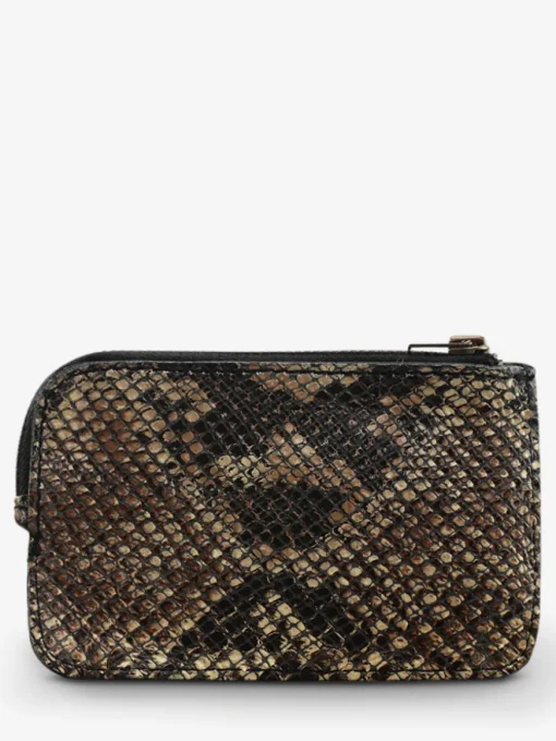 LePorte-monnaie AUGUSTIN Python - Noir