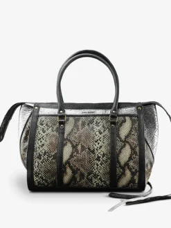 LeRive Droite - L - Python - Argenté / Noir
