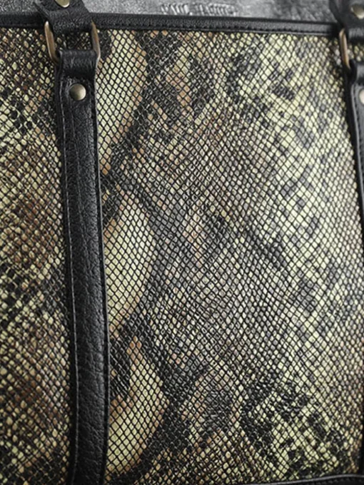 LeRive Droite - L - Python - Argenté / Noir