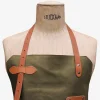 LeTablier En Cuir - Kaki