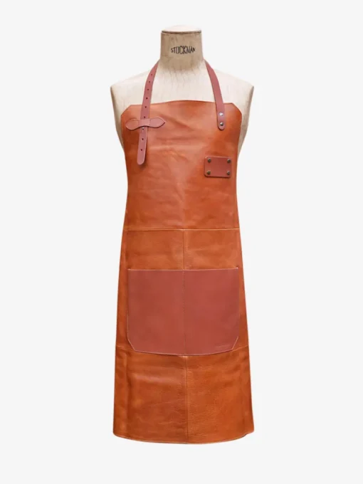 LeTablier En Cuir - Naturel