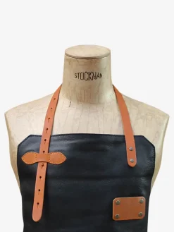 LeTablier En Cuir - Noir