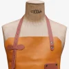 LeTablier En Cuir - Safran