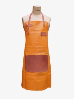 LeTablier En Cuir - Safran