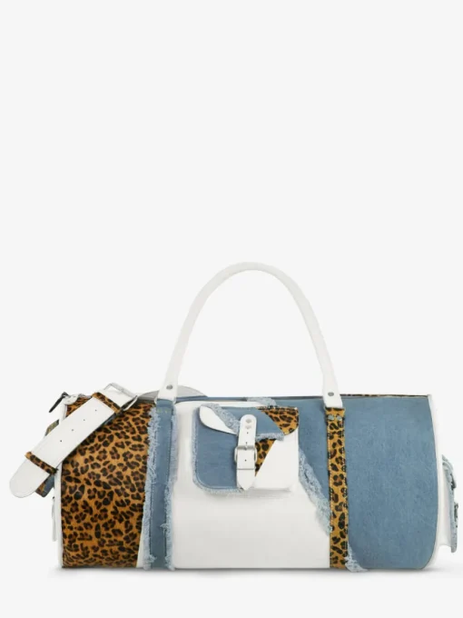 LeVoyageur XL Chimère - Denim / Blanc