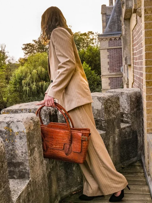 Madeleine Alligator - Ambre