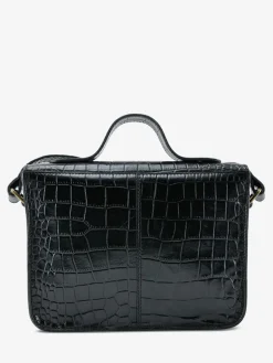Mademoiselle George Alligator - Noir De Jais