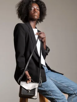 Mademoiselle George XS - Argenté / Noir