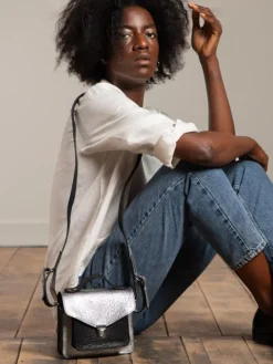 Mademoiselle George XS - Argenté / Noir