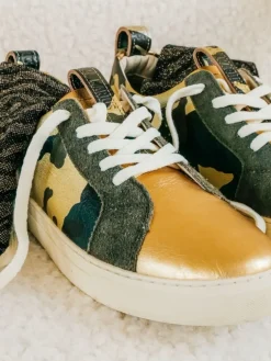 PM002 - Camouflage Kaki / Doré