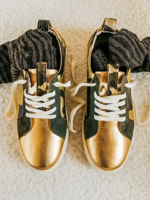 PM002 - Camouflage Kaki / Doré