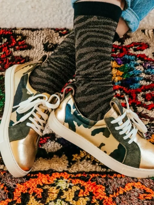 PM002 - Camouflage Kaki / Doré