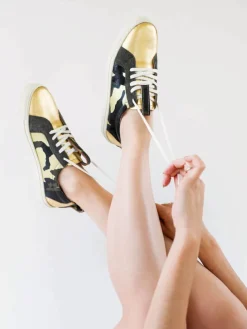 PM002 - Camouflage Kaki / Doré