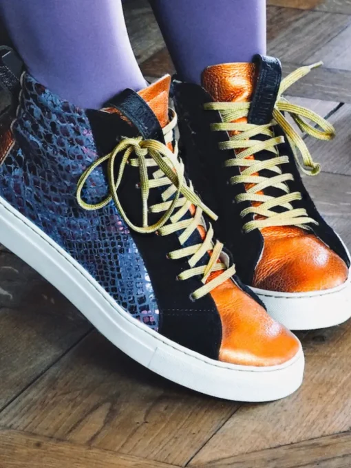 PM001 - Python Abysse / Orange Métallisé